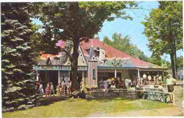 House of Seven Gables, Canobie Park, Salem, New Hampshire, NH, Chrome