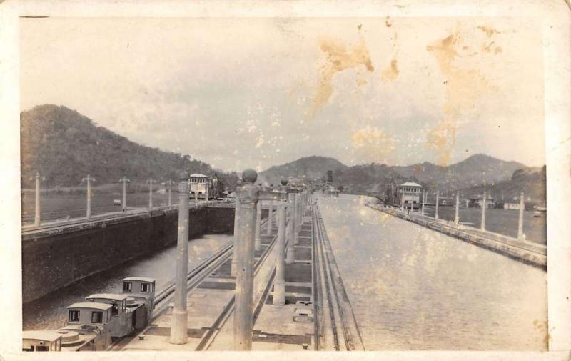 Real Photo Panama Canal  L679