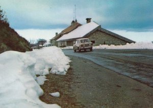 Pousada De S Lourenco Winter Snow Serra Da Estrela Portugal Map Postcard