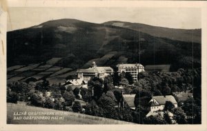 Czech Republic Lázně Jeseník Bad Gräfenberg Vintage RPPC 07.58