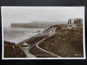 Yorkshire SALTBURN from Windy Hill c1911 RP Postcard by Valentine 70611