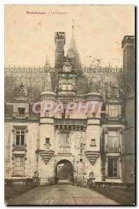 Old Postcard Maintenon Le Chateau