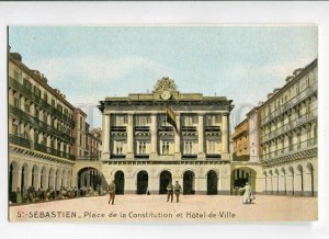 3089188 SPAIN San Sebastian Place de la Constitution Vintage PC