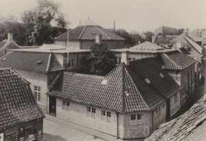 Hans Christian Anderson Author House Denmark Real Photo Postcard