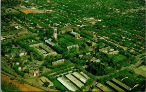 Aerial View University of the Pacific Stockton California CA Chrome Postcard