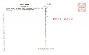 Hurt Park, Atlanta, Ga. Postcard 