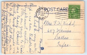 Roswell NM Third Street Postcard New Mexico