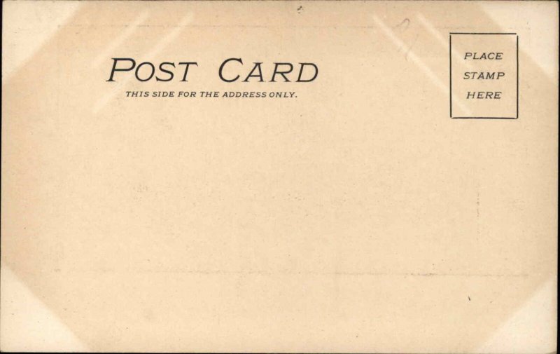 Antique Postcard WATERBURY CONNECTI CUT CT East Brass Mill Ruins