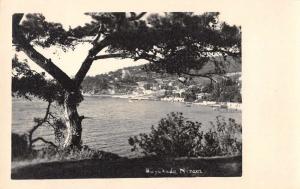 Nizam Buyukada Turkey Water Front Scenic View Real Photo Antique Postcard J74387