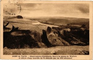 CPA Fort de Vaux-Observatoire d'Artillerie (188096)