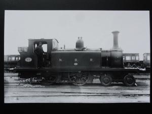 NBR No.98 Steam Locomotive & Driver - North British Railway RP Photocard 120515