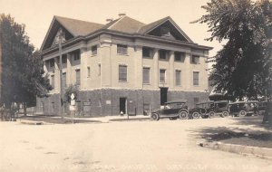 Greeley Colorado First Christian Church Real Photo Vintage Postcard AA21760