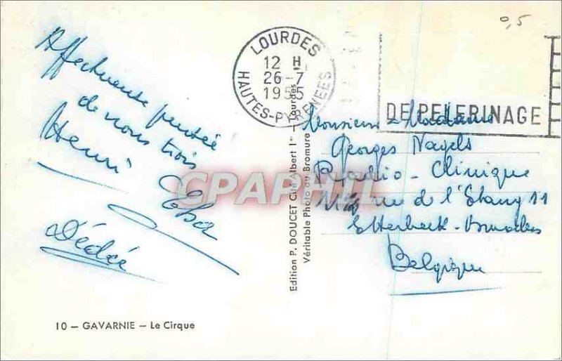 Modern Postcard Gavarnie Cirque