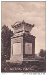 Cenotaph Of Poet Gray, Stoke Poges (Buckinghamshire), England, UK, 1900-1910s