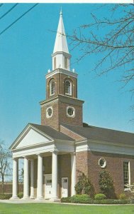 America Postcard - First Baptist Church - P.O. Box 5 - Perry - Georgia  V2170