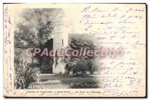 Postcard Old Chateau De Lamartine Saint Point A La Tour De I'Horloge