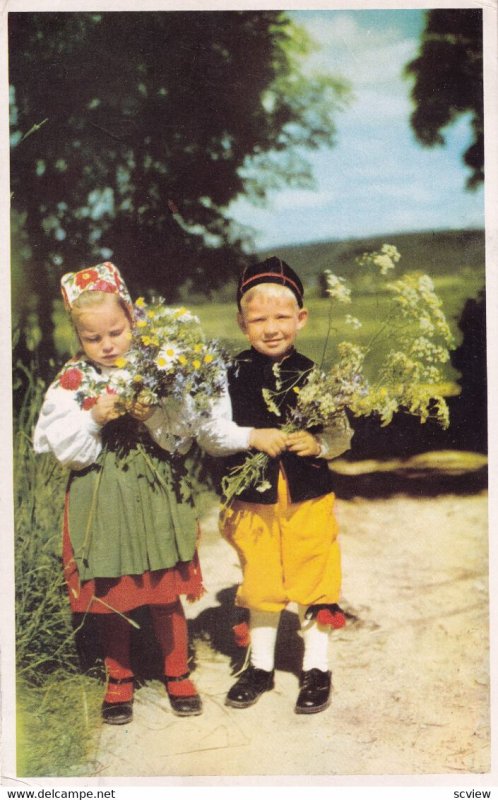 Children in Their National Dress,1950-1960s