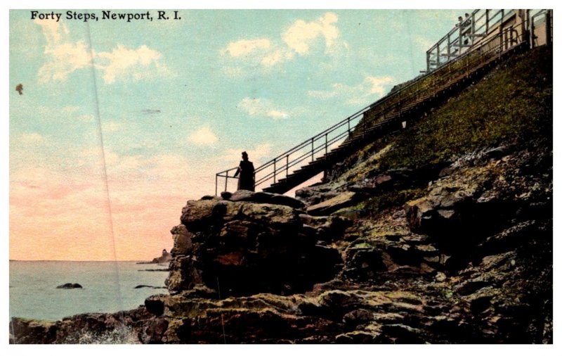 Rhode Island Newport ,  Forty Steps