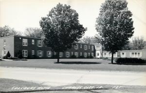 Charles City Iowa~Salsbury Home~1950s Real Photo Postcard~RPPC