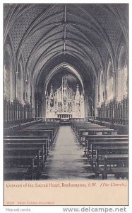 The Church, Convent Of The Sacred Heart, Roehampton, S. W., London, England, ...