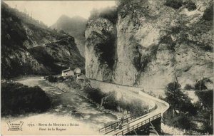 CPA Route de Moutiers a Brides-les-Bains - Pont de la Rageat (1191245)