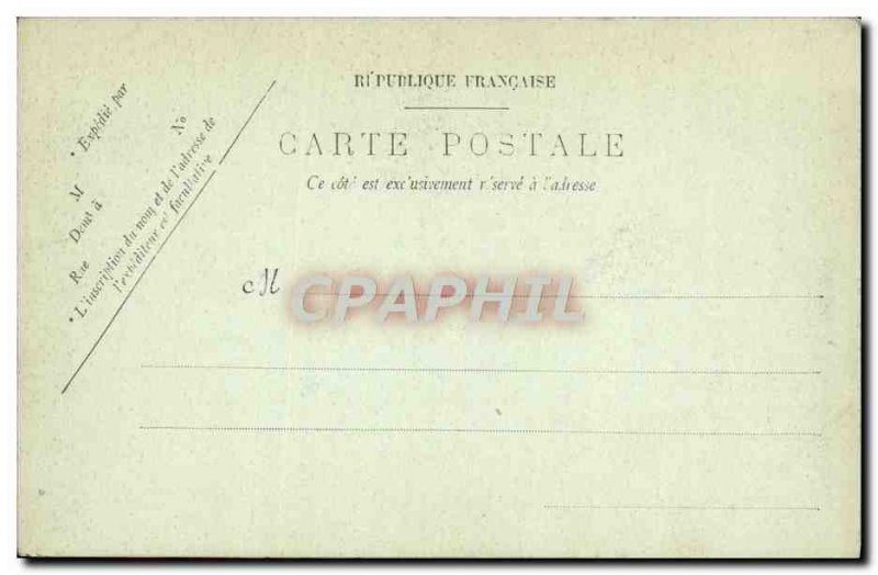 Old Postcard Boat L & # 39Indomptable Breastplate guard dimensions