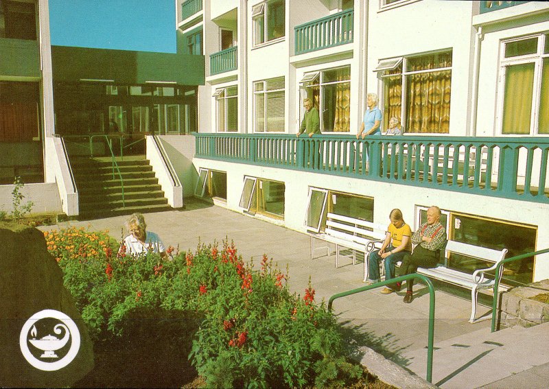 POSTCARD. ICELAND. Reykjavík. Occupational and Socialcenter for the blind.