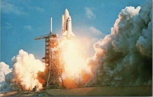 postcard FL NASA - STS-2 Columbia launch