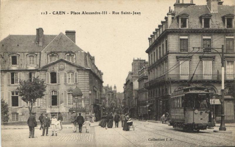 CPA CAEN - Place Alexandre III - Rue St-Jean (141062)