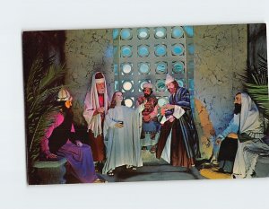 Postcard Life of Christ Dioramas at Christus Gardens Gatlinburg Tennessee USA