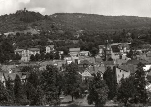 VINTAGE CONTINENTAL SIZE POSTCARD BAD BLANKENBURG GERMANY REAL PHOTO RPPC