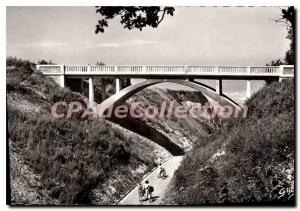 Old Postcard Berneval The Bridge On The Descent To The Sea