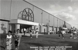 C81/ Columbus Ohio Postcard Gilmore RPPC Ohio State Fair Celeste Center 1992