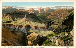 AZ - Grand Canyon National Park. View from Breeze Point