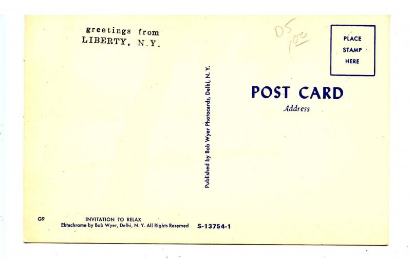 NY - Catskills, Liberty. Peaceful Lake View