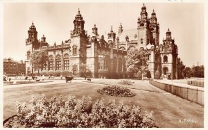 L233 Scotland Art Gallery Glasgow RPPC vintage postcard