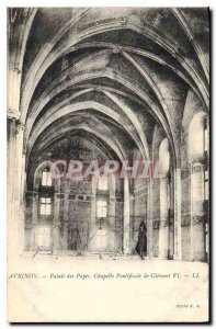 Old Postcard Avignon Palace of the Popes Pontifical Chapel of Clement VI