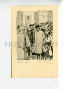 3159694 Caricature Propaganda WWI RED CROSS Station Prosperite