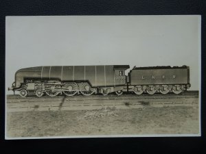 L&NER London & North Eastern Railway No.10000 EXPRESS LOCOMOTIVE Old RP Postcard