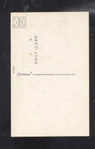 GREETINGS FROM DELAWARE STATE MAP VINTAGE POSTCARD