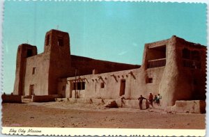 Postcard - Sky City Mission - Acoma Pueblo, New Mexico