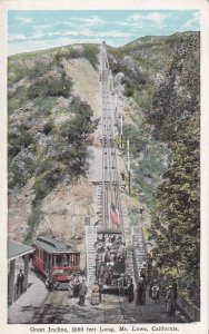 MT. LOWE, California, 1900-1910s; Great Incline, 3000 Feet Long