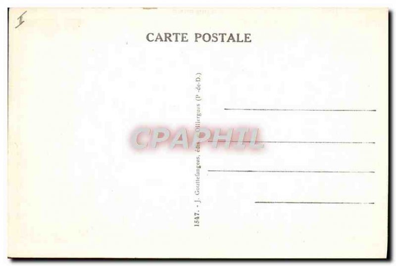 Old Postcard Gulf Of Royat Puy de Dome