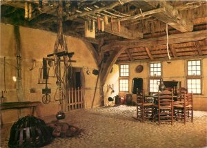 Holland Arnhem National folk open air museum old wooden furniture Postcard