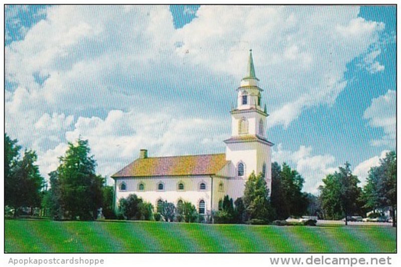 The U S Army Infantry Center Chapel At Fort Benning Georgia 1960