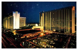 Postcard HOTEL SCENE Las Vegas Nevada NV AR4400