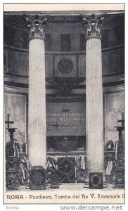 Pantheon, Tomba Del Re V. Emanuele II, Roma (Lazio), Italy, 1900-1910s