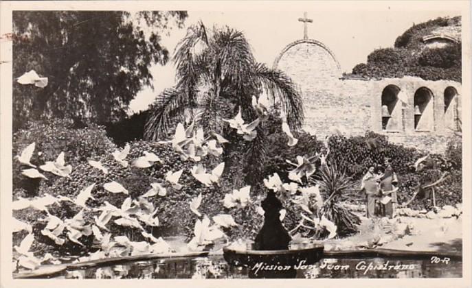 California Mission San Juan Capistrano Real Photo