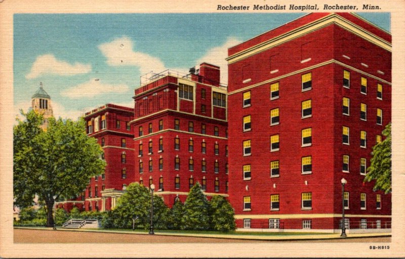 innesota Rochester Methodist Hospital 1957 Curteich