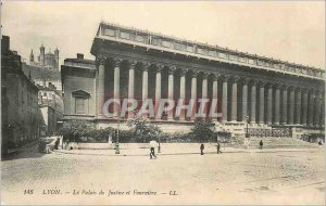 Postcard Old Lyon Courthouse and Fourviere